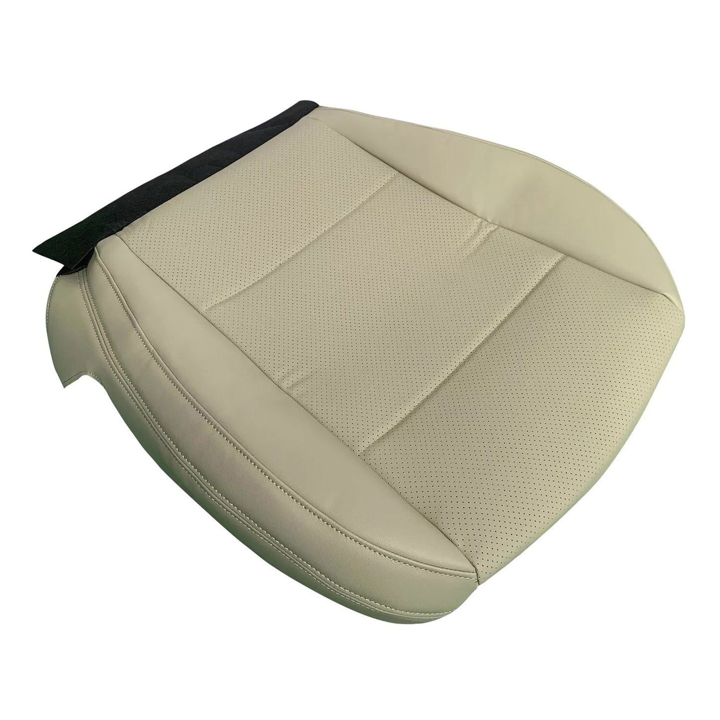 1PC Driver Leather Bottom Seat Cover Accessory Beige For Subaru Outback 2015-19