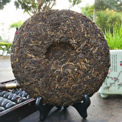 380g Puer Top-grade Feng Huang Xiang Bing 702 Tulin Phoenix Tea Pu Erh