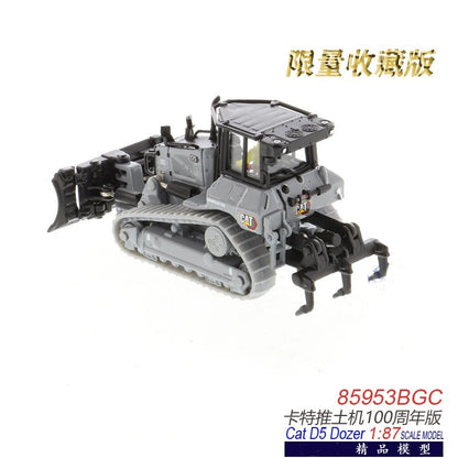 1:87 DM D5 Dozer Bulldozer Construction Machine Equipment Vehicles Diecast Model