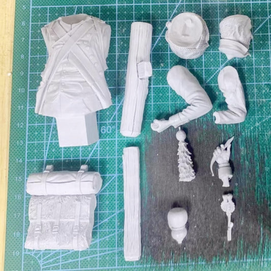1/12 resin bust figure model Bust of French Infantry 1807 unassembled unpainted