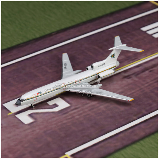 1:400 Phoenix Guyana Airways Tupolev Tu-154M Passenger Airplane Diecast Model