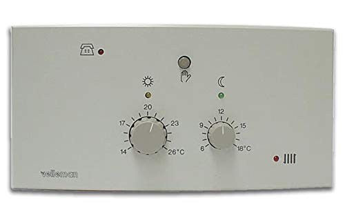 Velleman K6502 Thermostat with Remote Control Via The Telephone, 1 Grade to 1...