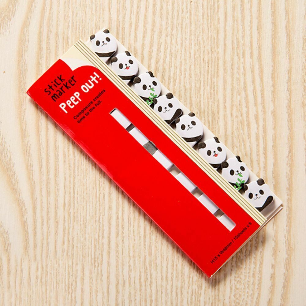 Sticky Notes 1PCS Cute Kawaii Cartoon Animals Cat Panda Dog Memo Pad Notebook