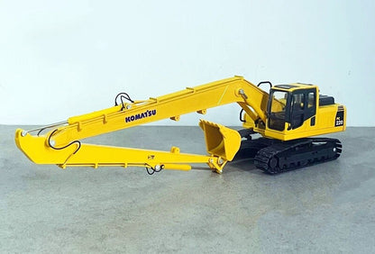 1:50 PC220-10 Extended Arm Excavator Contruction Machine Equipment Diecast Model