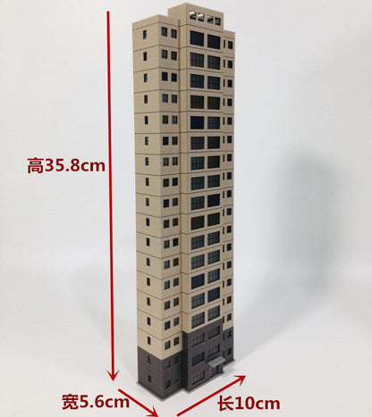 1:150 Scale High Rise Architecture Skyscraper Office Building City Model Scene