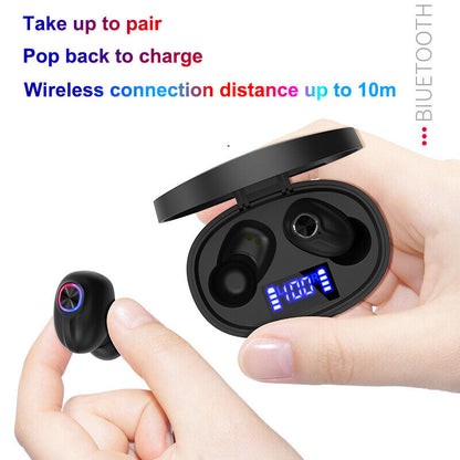 Bluetooth Headset TWS Wireless Earphones Earbuds Stereo Headphone Stereo Sport