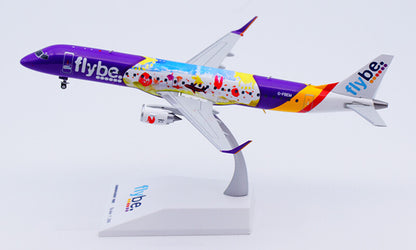 1:200 JC Wings flybe EMBRAER 195 ERJ-190 Passenger Plane Diecast Aircraft Model