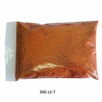 50G/Bag Holographic Glitter Nail Art Decoration Powder Pigment Laser Dust Sequin