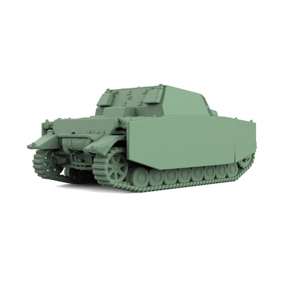 SS398 1/200/350/700 Model German BRUMMBÄR Self-Propelled Anti-Tank Gun