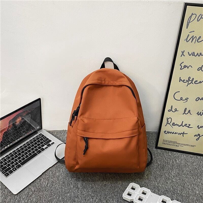 Woman School Backpack Man College Student Travel Schoolbag Teenage Girl Boy