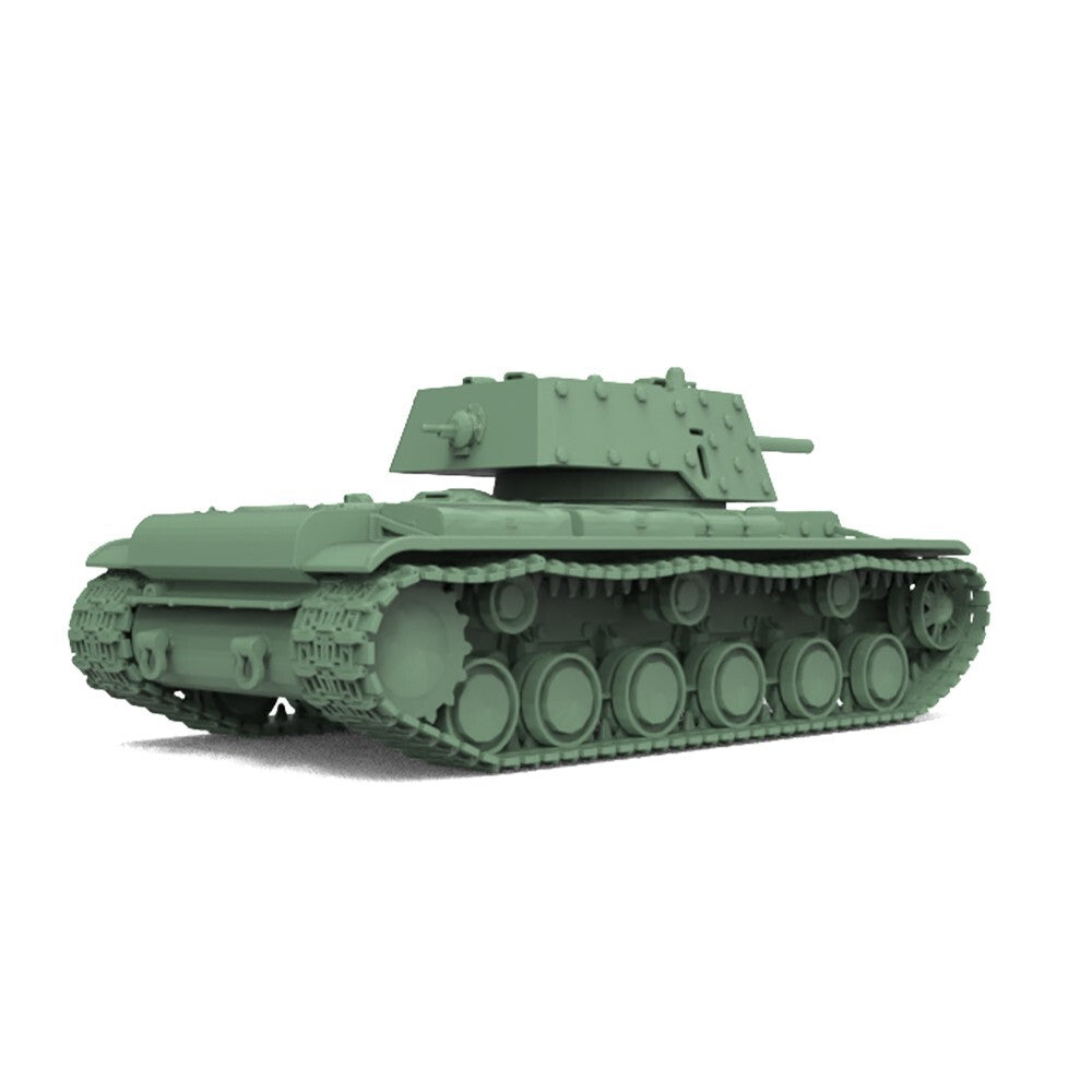 SSMODEL SS144859 1/144 Military Model Kit Soviet KV-1E Medium Tank