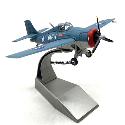 1/72 1937 Grumman F4F Wildcat USA Fighter Model Diecast Military Plane Model