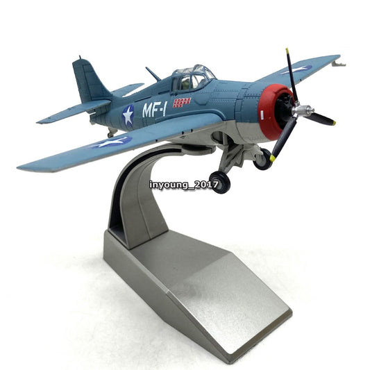 1/72 1937 Grumman F4F Wildcat USA Fighter Model Diecast Military Plane Model