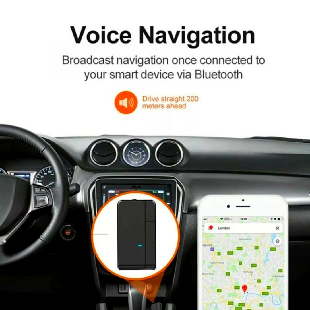Bluetooth 5.0 Transmisor Receptor 2 en1 Adaptador de audio 3.5mm Aux Car 10Horas