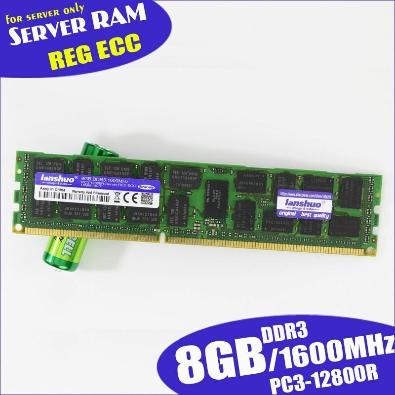 8GB DDR3 1333MHz 1600Mhz 1866Mhz 8G 1333 1600 1866 REG ECC Memory RAM Wholesale