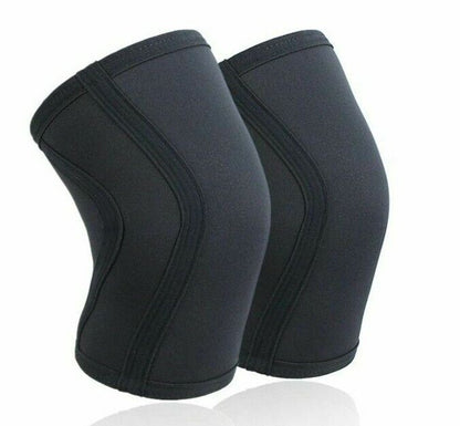 1 Pair Squat Knee Sleeves Pad Support 7mm Neoprene Comfortable Protective Gears