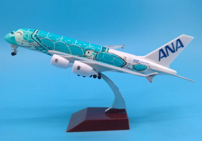 20CM ANA AIRBUS A380 Passenger Aircraft Plane Diecast Aeroplane Airplane Model