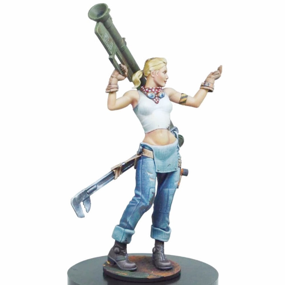 1/24 resin figure model Rosie Donovan Rocket Launcher Girl Unassembled Unpainted
