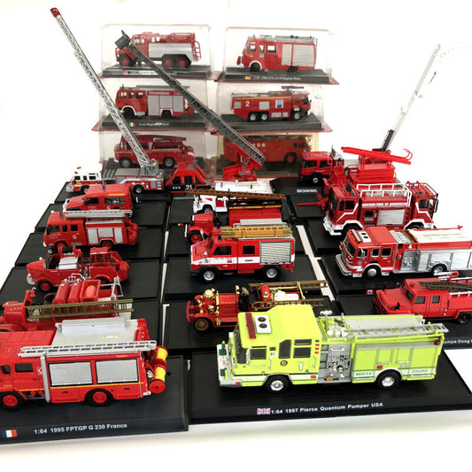 Alloy Retro Fire Truck Model Simulation Car Model 1926-2001