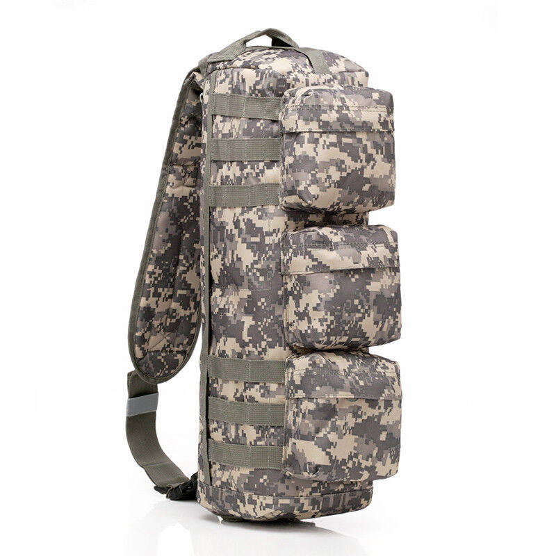 Metal Detector Camo Bag Storage Zipper Pocket Heavy Duty Detecting Carrying Case