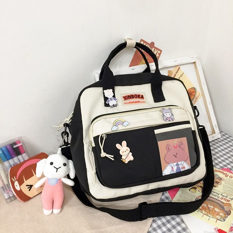 Backpack Portable Multifunctional Travel Shoulder Bags Small Schoolbag 30*29*9CM