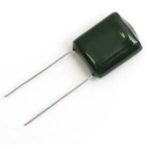 100 Pack Mylar Radial Capacitor 10% 100 Volt 0.0022 µF