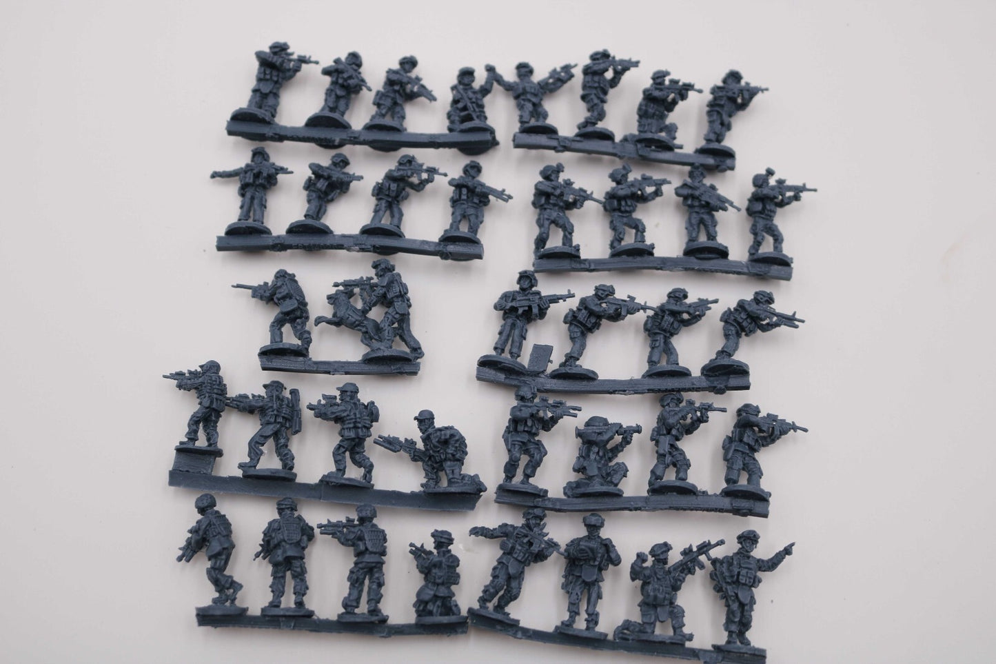 1/72 Resin figures model U.S Soldiers 38 Soldiers kit /3d printed