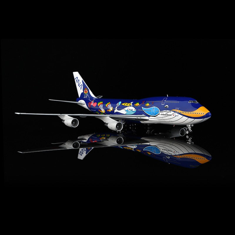 1:200 SQ Wings ANA B747-400D JA8963 Passenger Airplane Diecast Plane Model