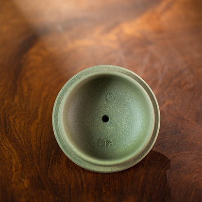 6.8oz Handmade Tea Pot Jiaoclay Yixing Zisha Jinglan Pot Douqing Clay Master Pot
