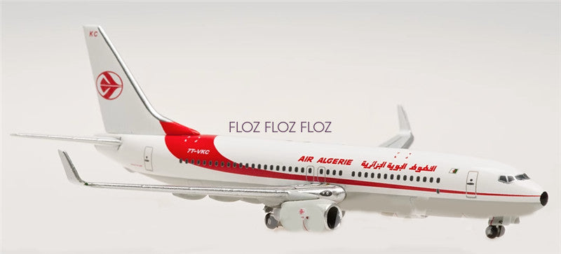 for Herpa for Air Algerie for Boeing 737-800 7T-VKC 1:500 plane Pre-built Model