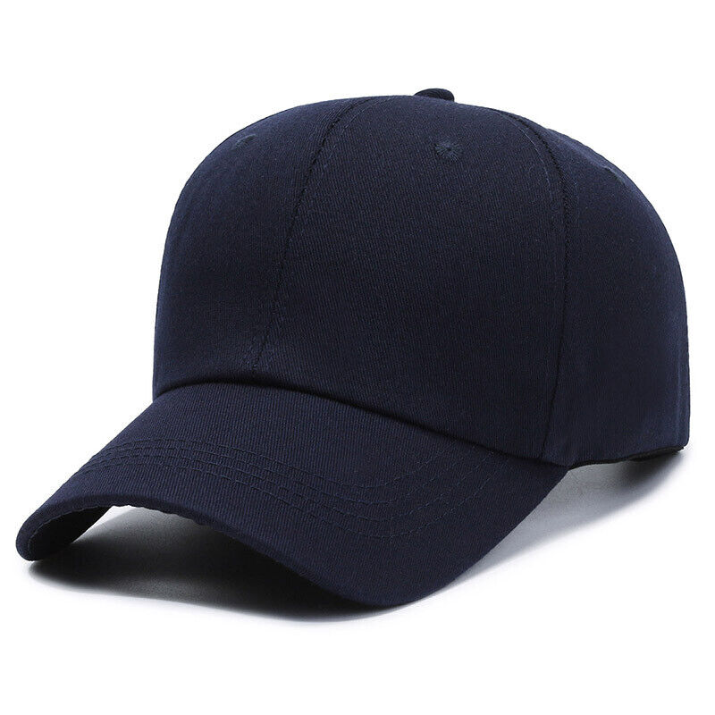 Sun Hat Men Outdoor Sunshade Trucker Hats Baseball Caps Peaked Cap Solid Trendy