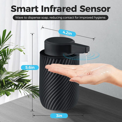 Automatic Soap Dispenser 10oz/300ml Rechargeable Liquid Hand Soap Dispenser