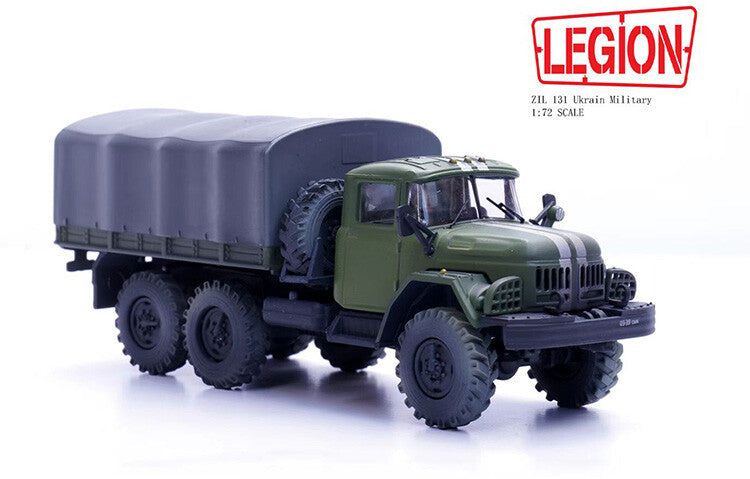 1/72 Soviet Union ZIL-131 Jill 131 truck model Ukraine green