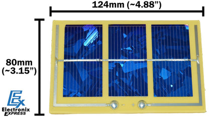 Solderless Solar Motor Kit - Includes Solar Cell Module & Clip-on DC Solar Motor