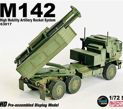Dragon 63017 1/72 U.S Army M142 Hymas High Mobility Rocket Finished Model