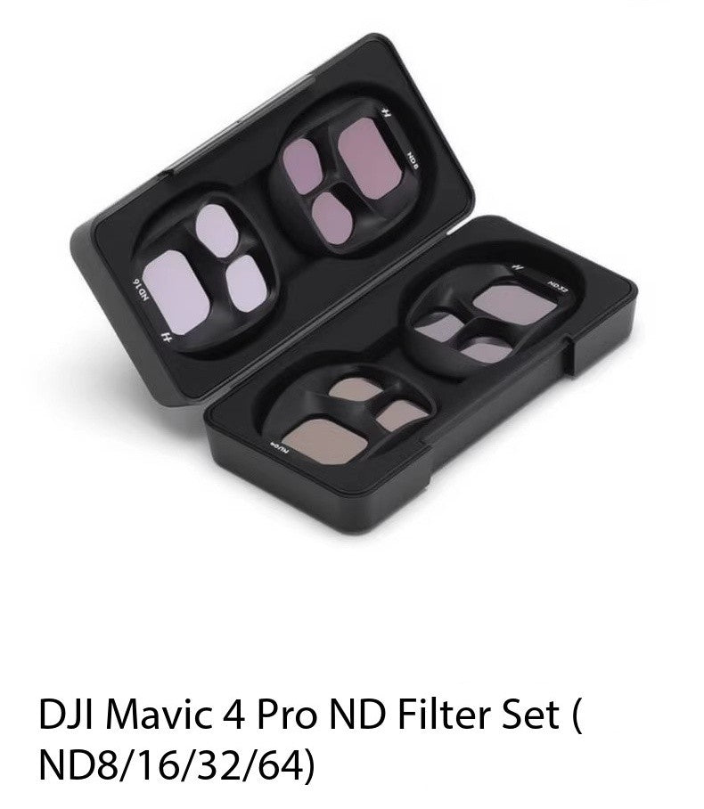 DJI Mavic 4 Pro ND Filter Set (ND8/16/32/64) parts 100% Authentic