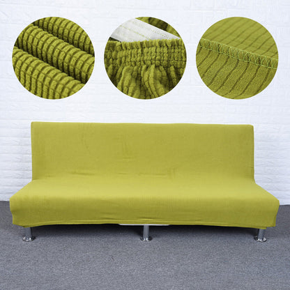 Waterproof Stretch Sofa Bed Cover Full Folding Armless Elastic Futon Slipcover