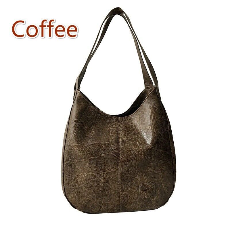 Shoulder Bag Women Capacity Ladies Hand Bags Vintage PU Leather Women Bag
