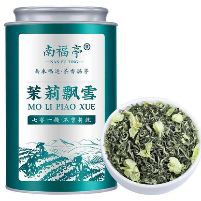 Premium Jasmine Snow Flower Tea Jasmine Flower Tea Canned 250g