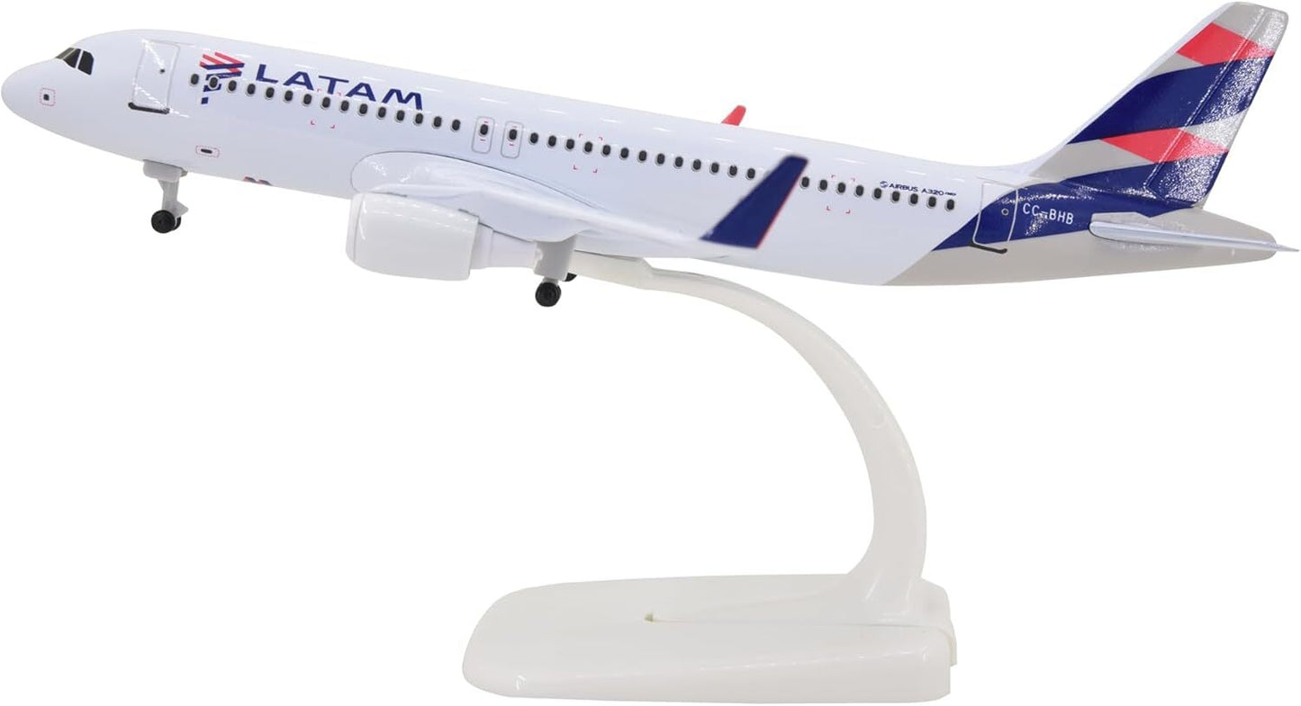 1:400 Standard Edition Airbus A320 LATAM Airlines Metal Airplane Model Plane Toy