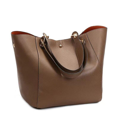 Luxury Women Leather Shoulder Bag Big Tote Large Messenger Satchel Bags Handbags