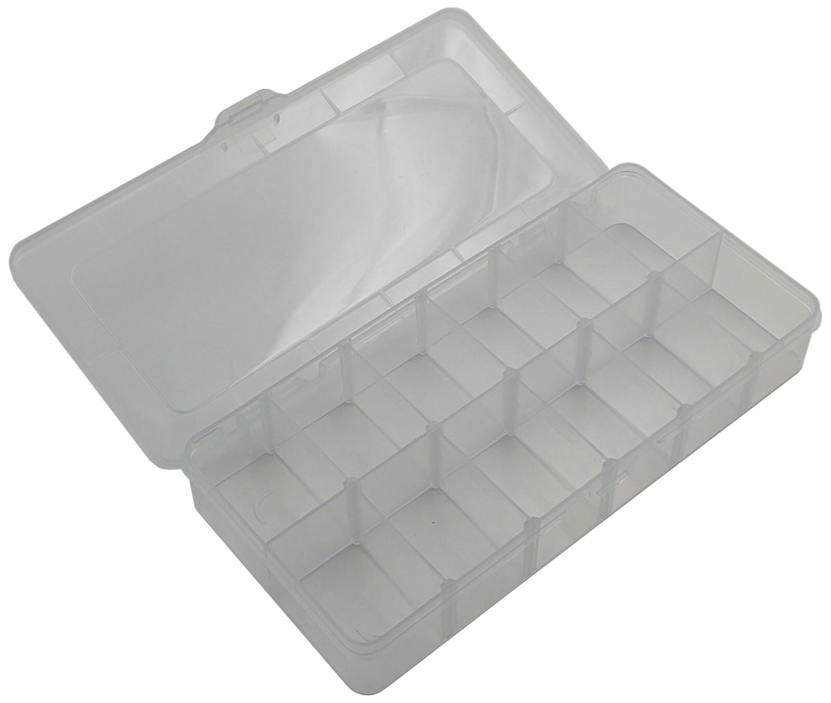5 Pack Utility Component Storage Box with 20 Removable Dividers
