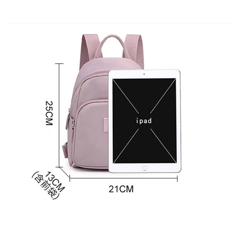 Daypack Small Backpack Nylon Back Pack Shoulder Crossbody Traveling Storage Bags