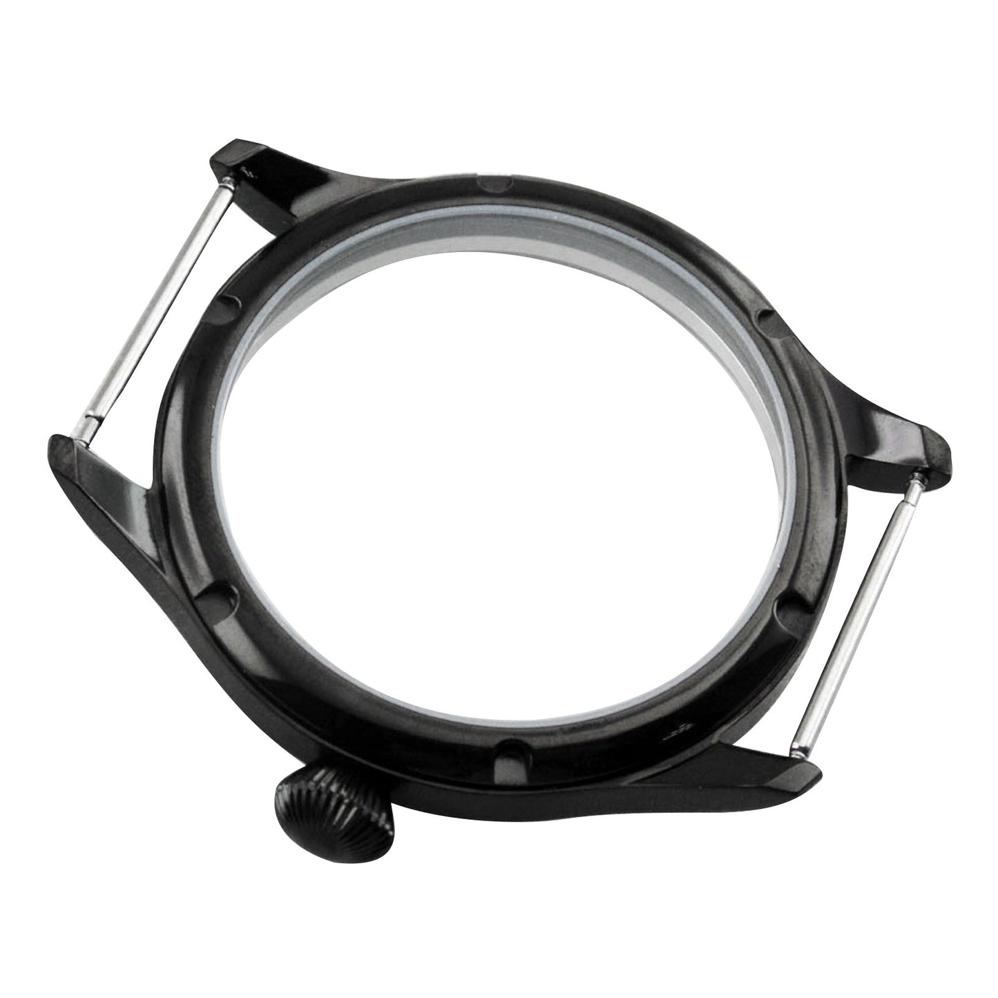 44mm Stainless Steel Watch Case Fit For Seagull ST3600 ETA 6497 6498 Movement G