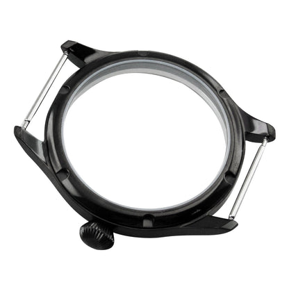 44mm Stainless Steel Watch Case Fit For Seagull ST3600 ETA 6497 6498 Movement G
