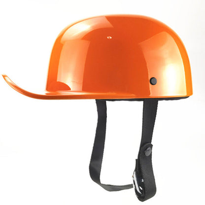 DOT Retro Baseball Cap Open Face Scooter Moped Jet Helmet Motorcycle Half Helmet