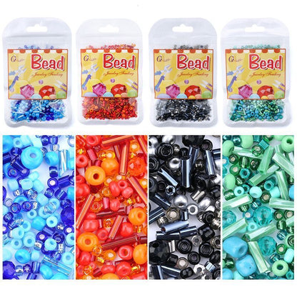 Beading Embroidery Kits 4~39Pcs Glass Seed Bead Needlework Jewelry Crafts Making