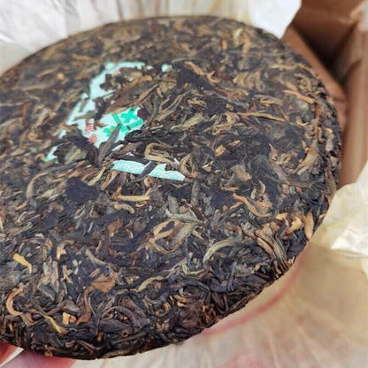 2007 Year Fuhai Tea Factory 7536 Raw Pu Erh Cake Shen Puer Tea 357g Sheng Pu'er