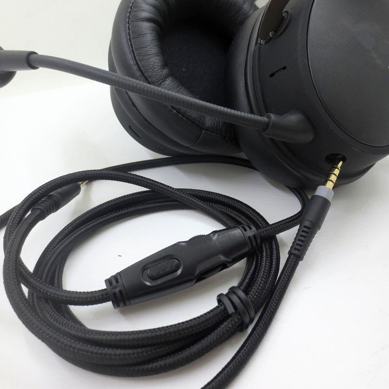 Headphone Cable Audio Cord Line For HyperX- Cloud/Cloud Alpha Gaming Headsets