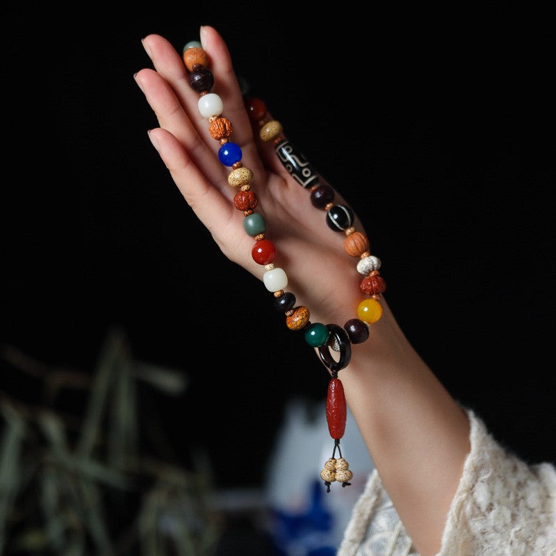 18 Bead Bodhi Multi Bead Bracelet Unisex Buddhist Prayer Beads